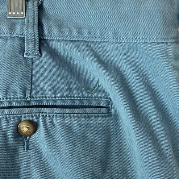 Nautica Men's Blue Cobalt Flat Front Shorts Size: 42W - Picture 5 of 10